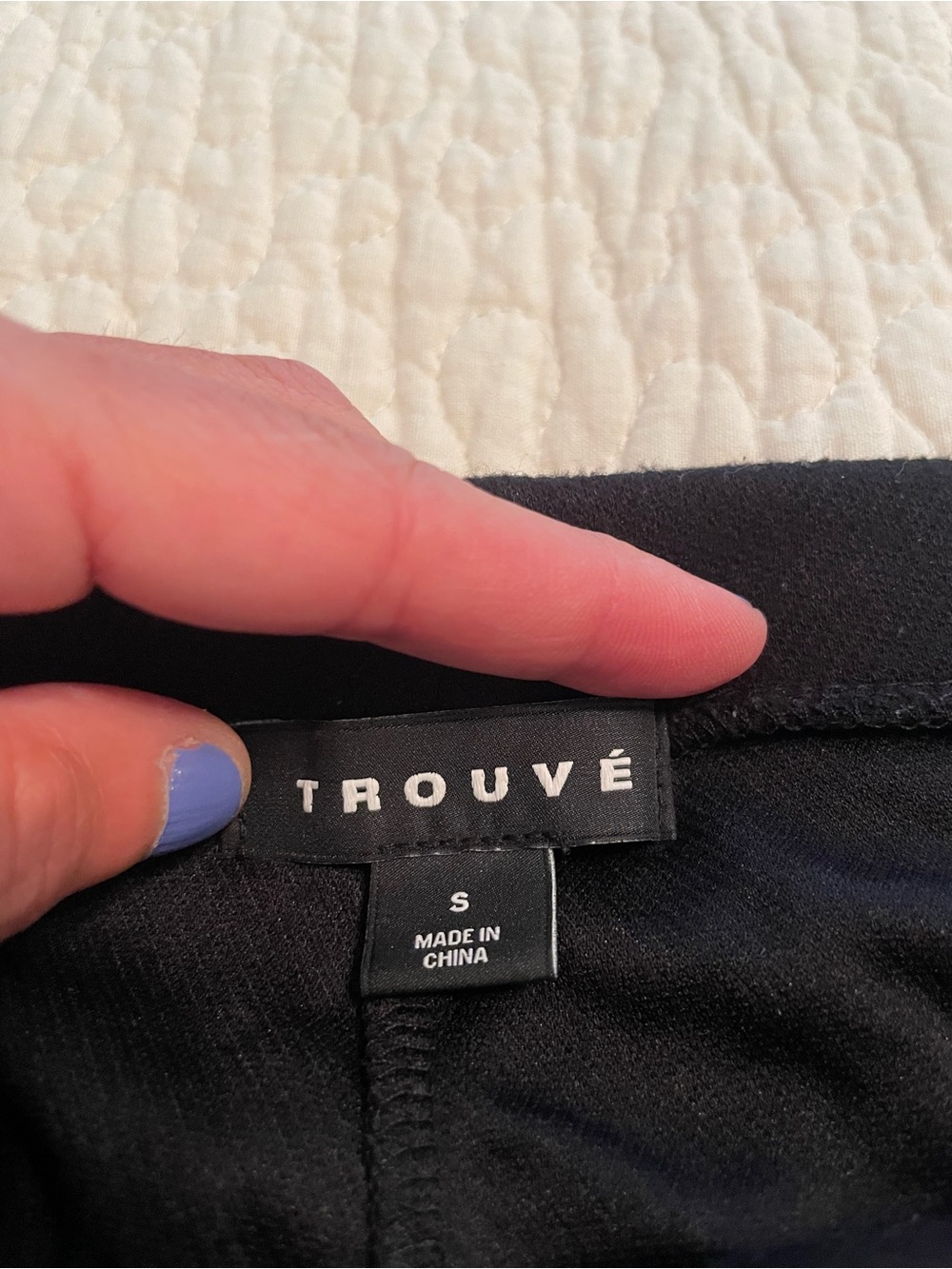 Trouvé Black Women's Pants - Black